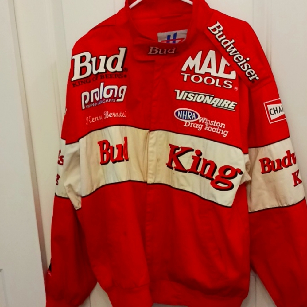 Budweiser Bud King Jacker SPORTGEAR Size L NHRA